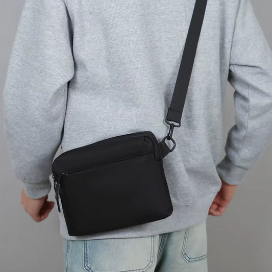 Sacoche bandoulière homme nylon