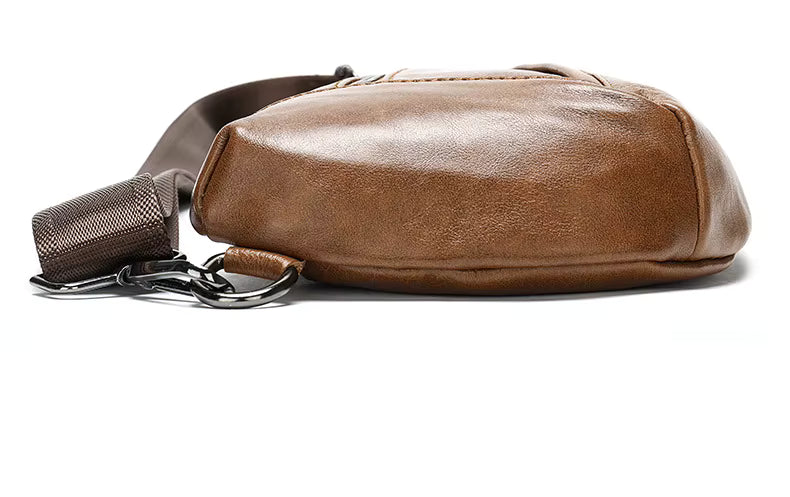 Sacoche Bandoulière en Cuir pour Homme