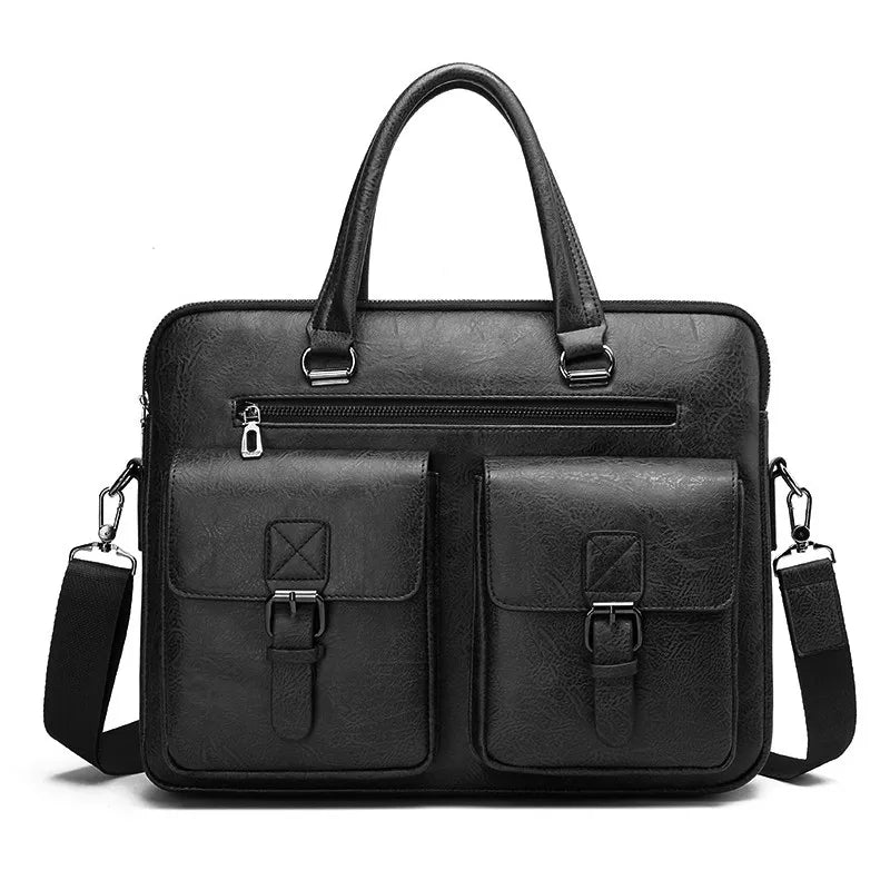 Sacoche Business Homme en Simili-Cuir
