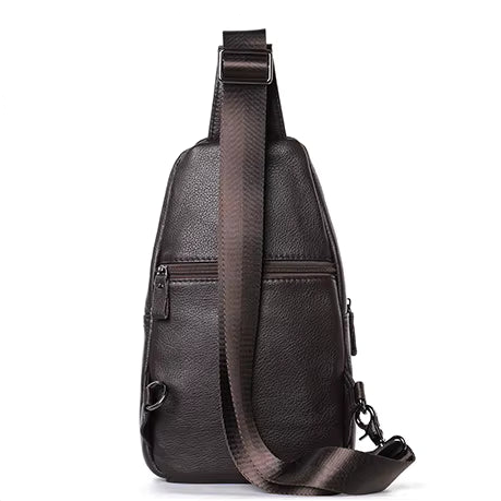 Sacoche homme cuir poitrine