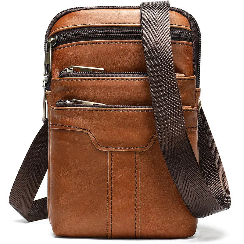 Sacoche Bandoulière Homme en Cuir