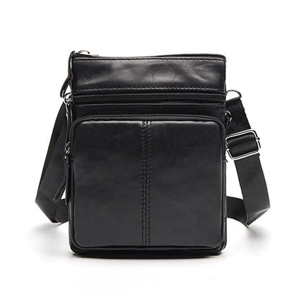 Sacoche homme cuir véritable vintage