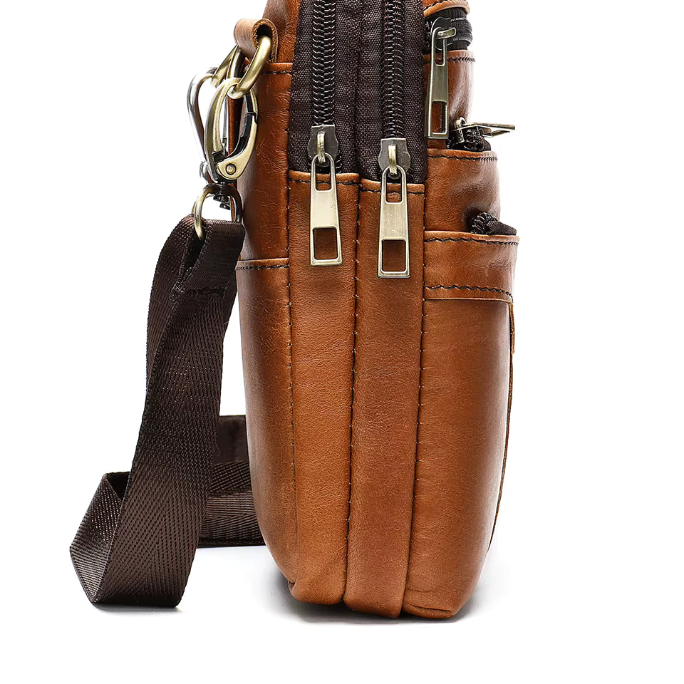 Sacoche Bandoulière Homme en Cuir