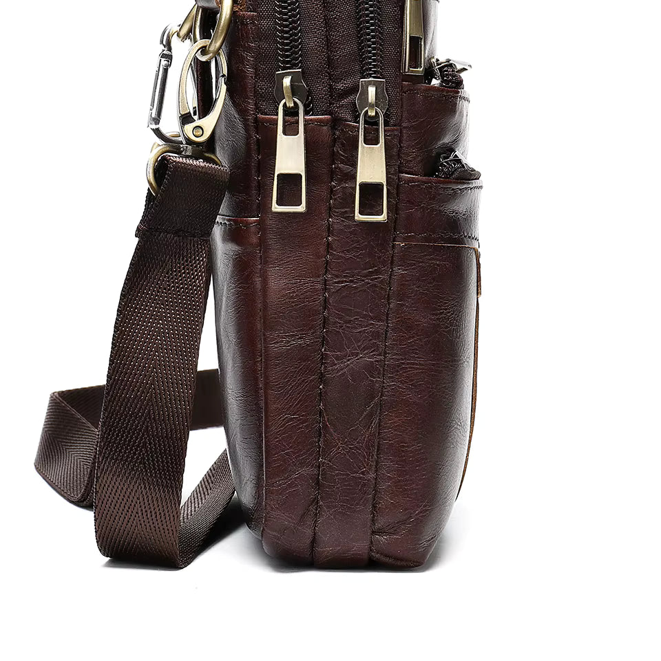 Sacoche Bandoulière Homme en Cuir