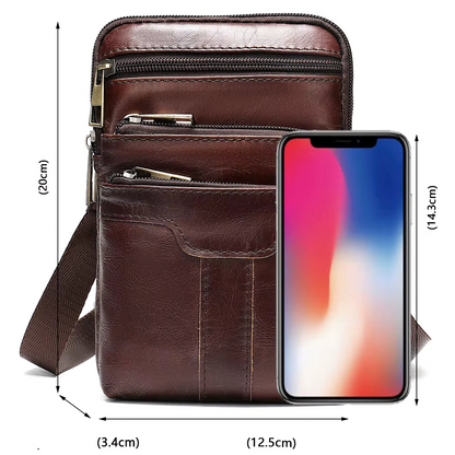Sacoche Bandoulière Homme en Cuir