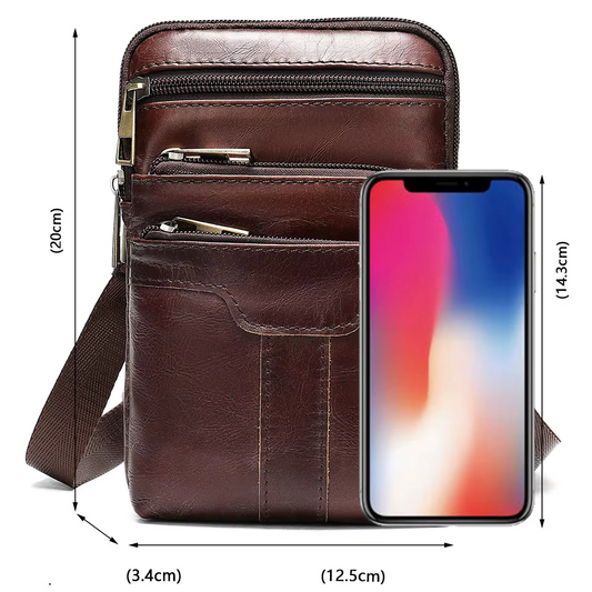 Sacoche Bandoulière Homme en Cuir