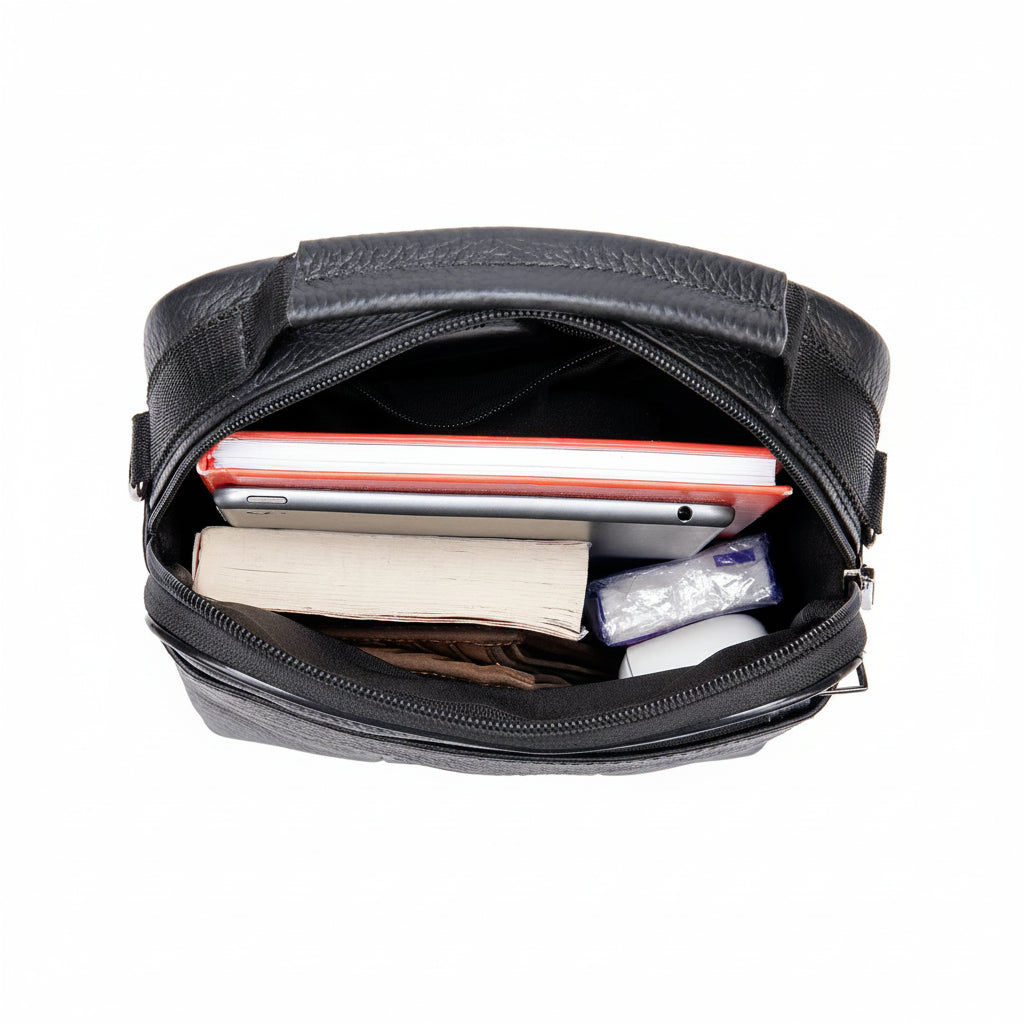 Sacoche Bandoulière Homme en Cuir