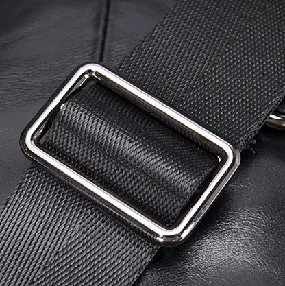 Sacoche noir homme en cuir