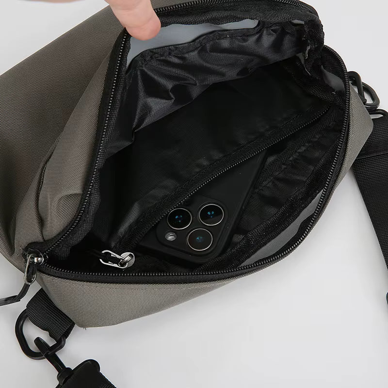 Sacoche bandoulière homme nylon