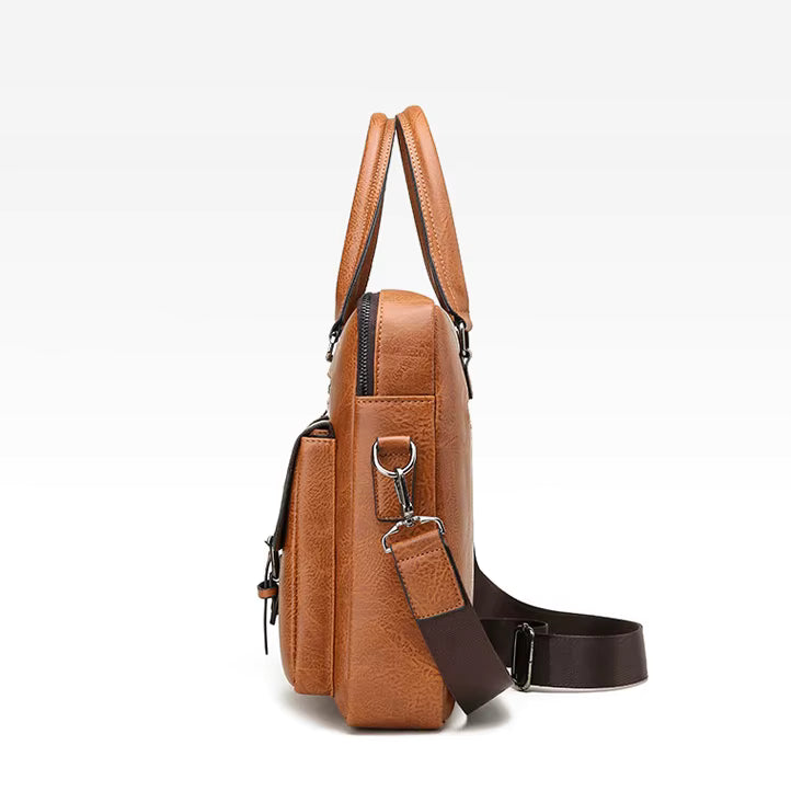 Sacoche Business Homme en Simili-Cuir