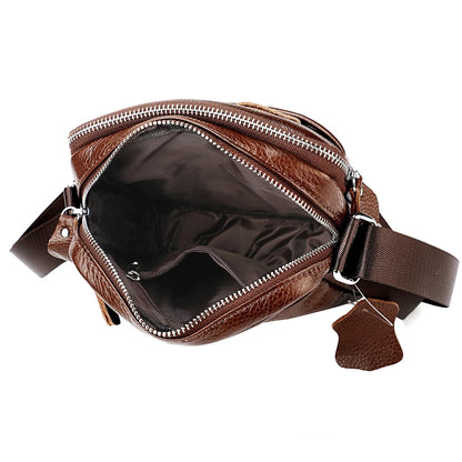 Sacoche homme en cuir