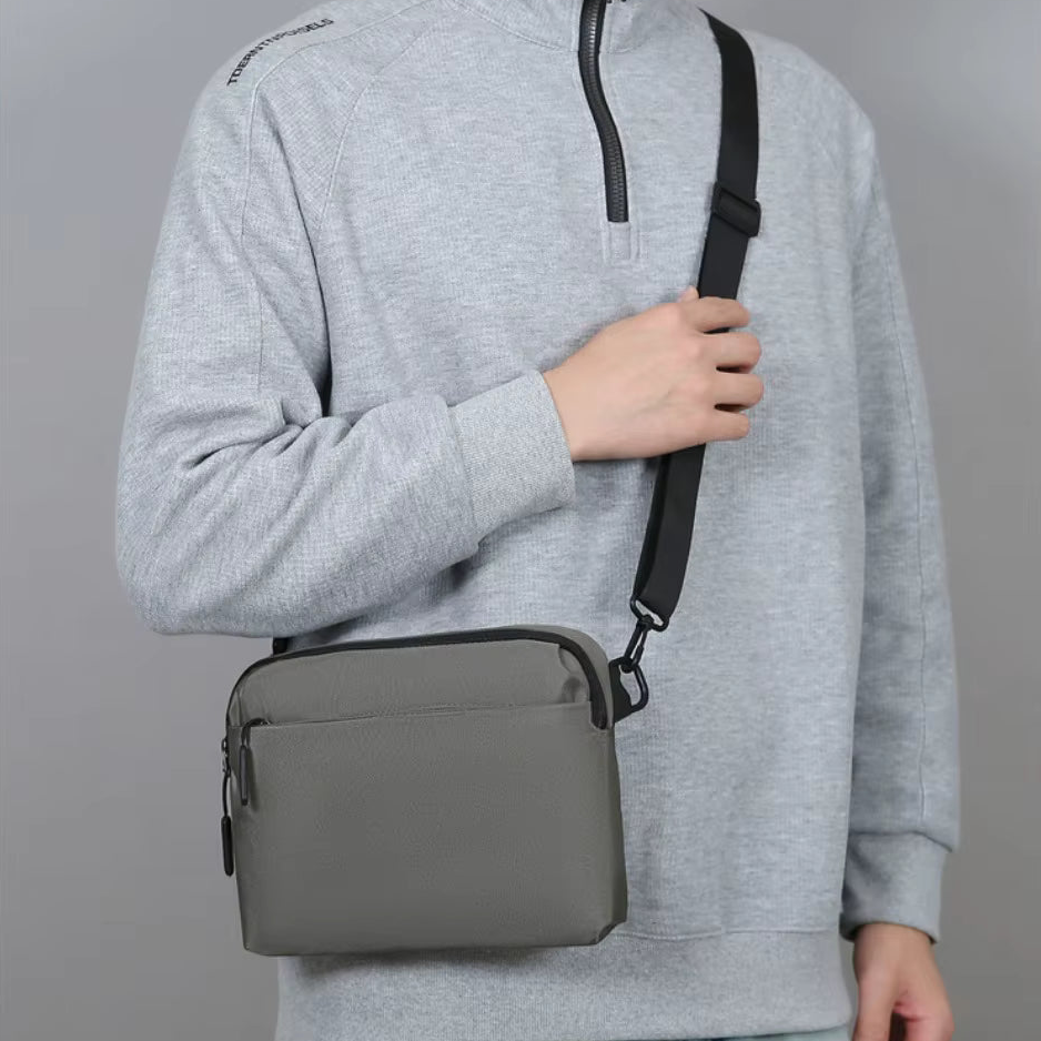 Sacoche bandoulière homme nylon