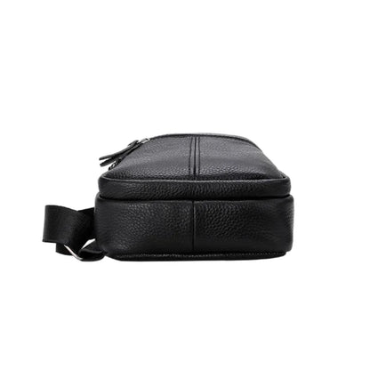 Sacoche poitrine homme en cuir