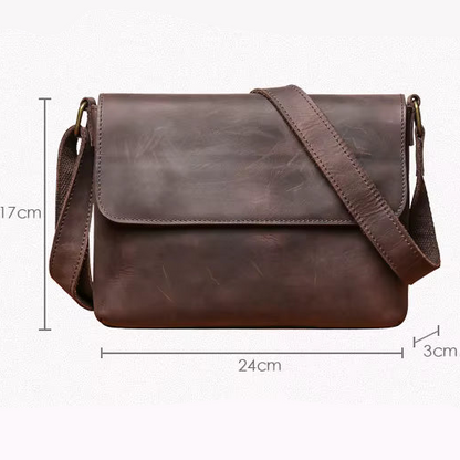 Sacoche Cuir en Bandoulière pour Homme
