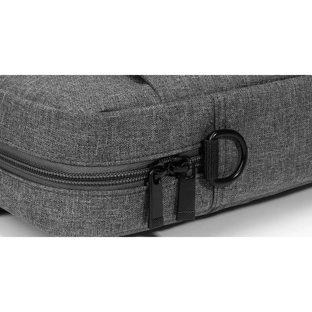 Sacoche Ordinateur 13–17" Homme – 2-en-1 Housse & Sac Bandoulière