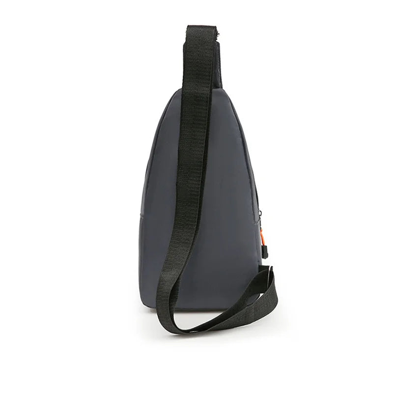 Sacoche poitrine homme en nylon – Sacoche bandoulière moderne et grande capacité