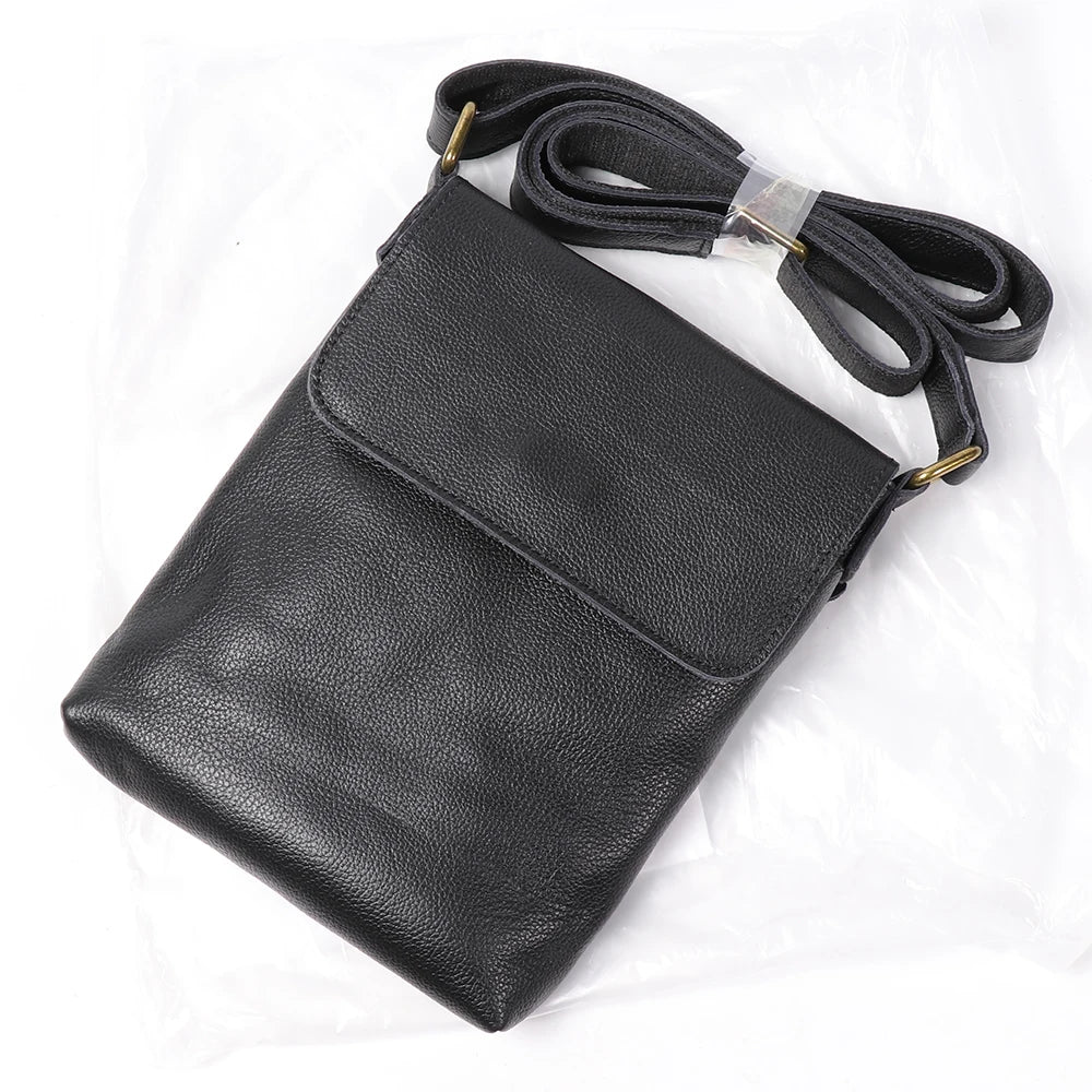 Sacoche Bandoulière Homme en Cuir Vintage