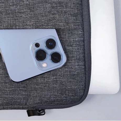 Housse Ordinateur Portable en Denim