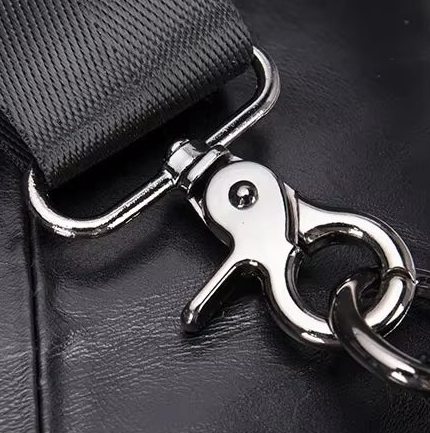 Sacoche noir homme en cuir
