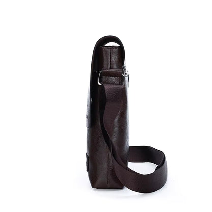 Sacoche Noire en Bandoulière pour Homme