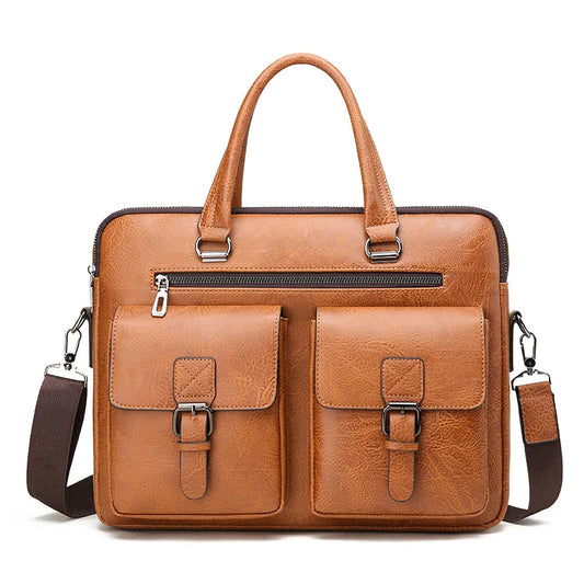 Sacoche Business Homme en Simili-Cuir