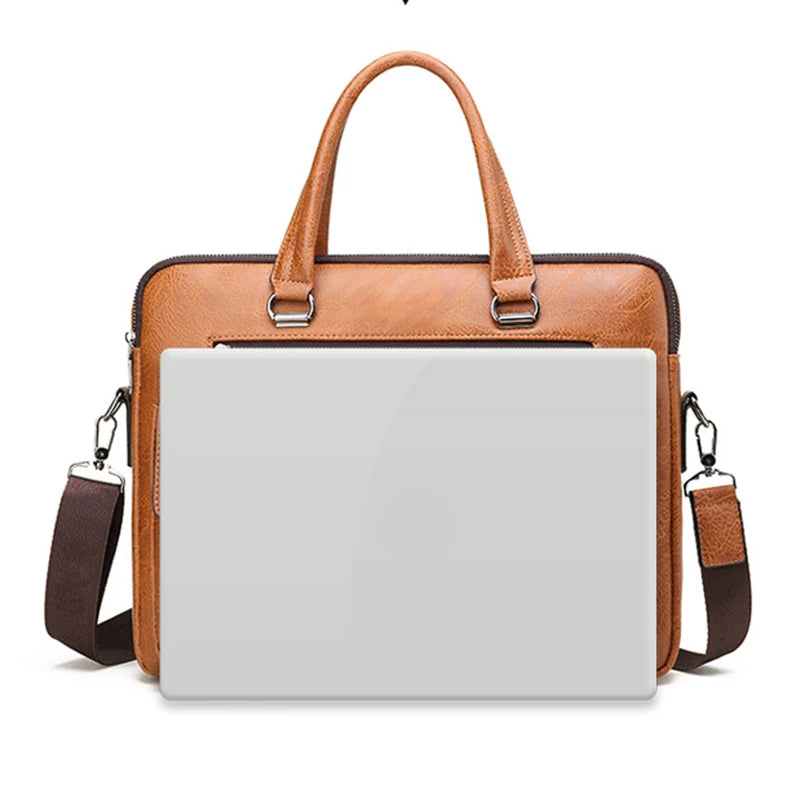 Sacoche Business Homme en Simili-Cuir