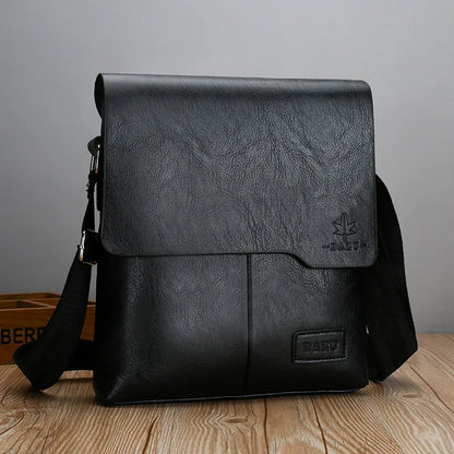 Sacoche Noire en Bandoulière pour Homme