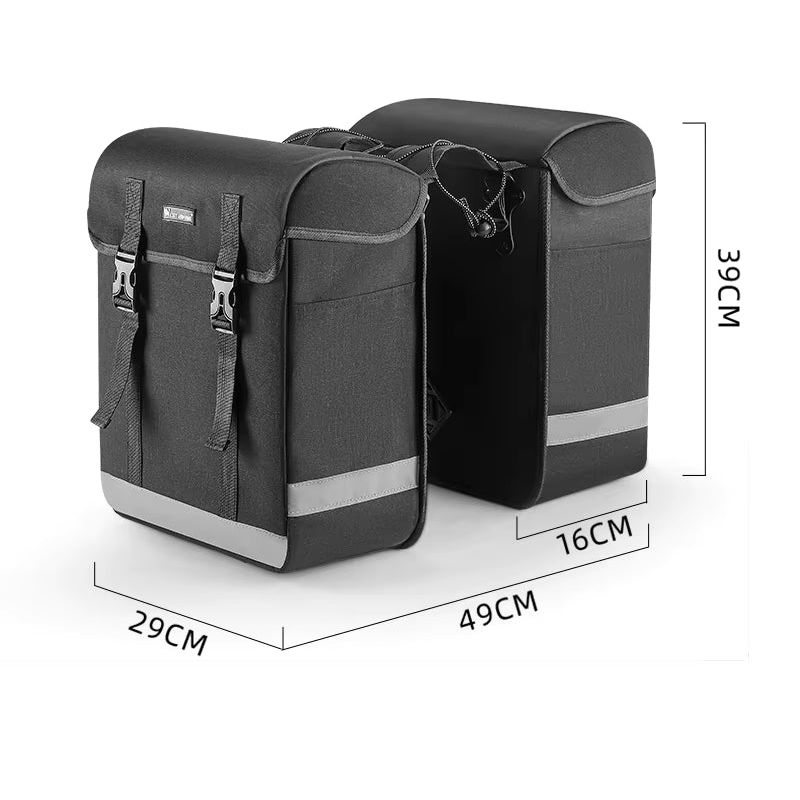 Sacoche vélo 33L double latérale