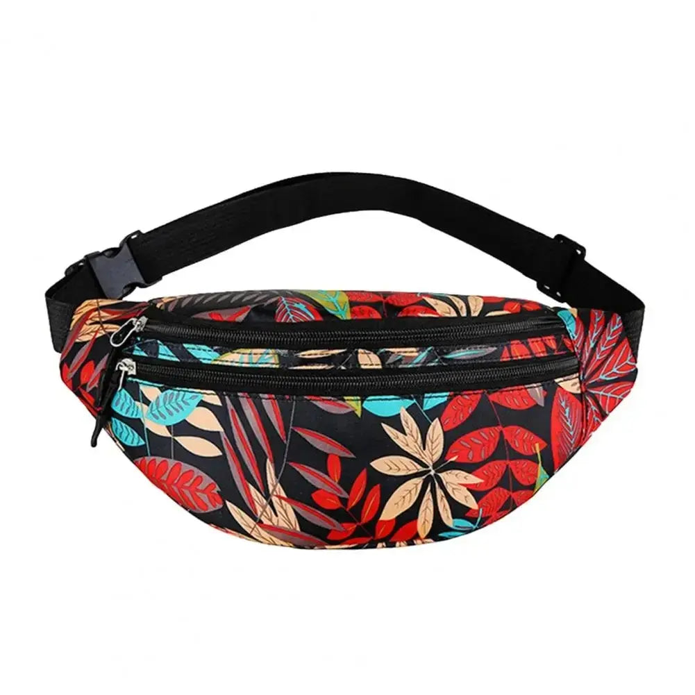 Sacoche banane sport homme imperméable multi-poches
