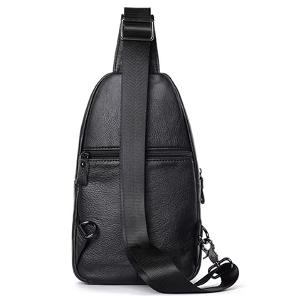 Sacoche homme cuir poitrine