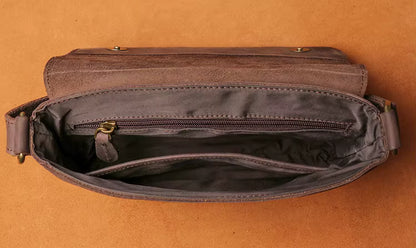 Sacoche Cuir en Bandoulière pour Homme