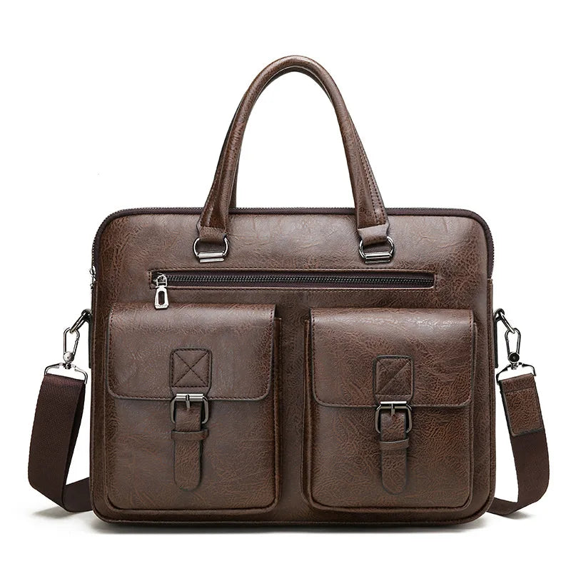 Sacoche Business Homme en Simili-Cuir