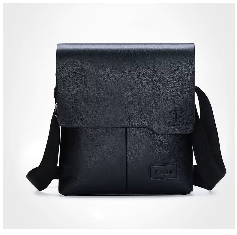 Sacoche Noire en Bandoulière pour Homme