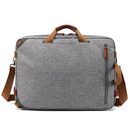 Sac 3-en-1 Convertible Homme– Sac à Dos, Porte-Documents & Sac Bandoulière PC 14-15"