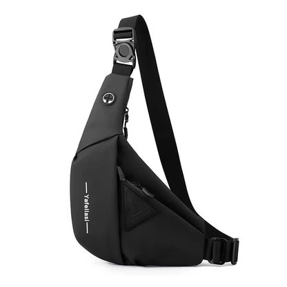 Sacoche Noire pour Homme en Bandoulière