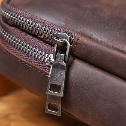Sacoche Poitrine Homme en Cuir
