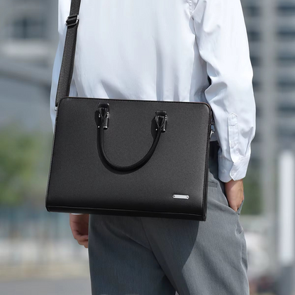 Sacoche ordinateur homme en cuir