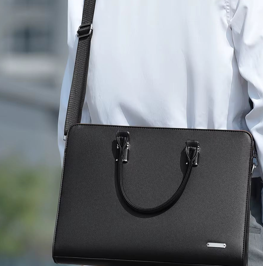 Sacoche ordinateur homme en cuir