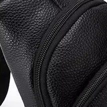 Sacoche poitrine homme en cuir