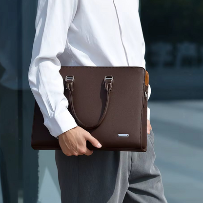 Sacoche ordinateur homme en cuir