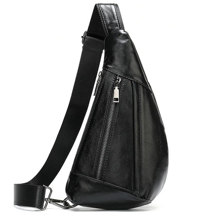 Sacoche Bandoulière en Cuir pour Homme