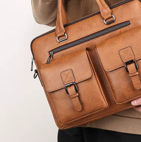 Sacoche Business Homme en Simili-Cuir