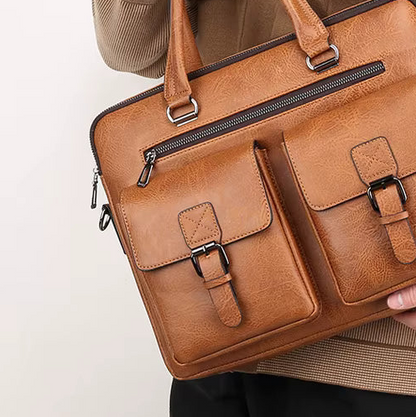 Sacoche Business Homme en Simili-Cuir