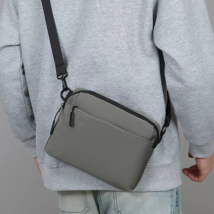 Sacoche bandoulière homme nylon