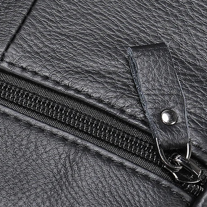 Sacoche homme cuir poitrine