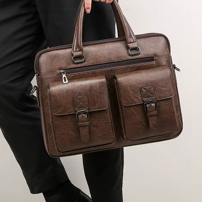 Sacoche Business Homme en Simili-Cuir