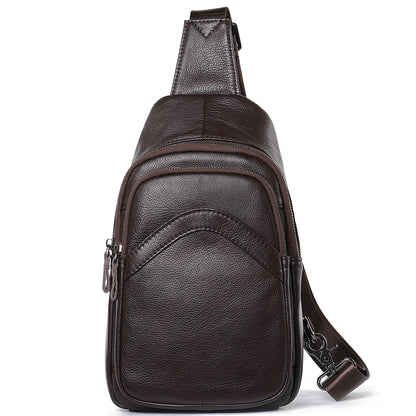 Sacoche homme cuir poitrine
