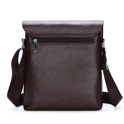 Sacoche Noire en Bandoulière pour Homme