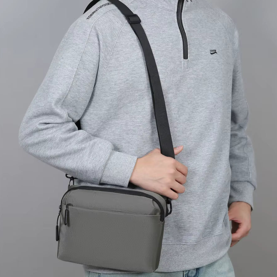 Sacoche bandoulière homme nylon