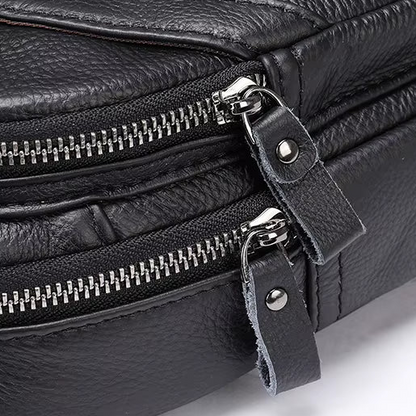 Sacoche homme cuir poitrine